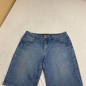 Hillary & Hanson Men 14 Blue baggy denim shorts. SKU215 #denimshorts